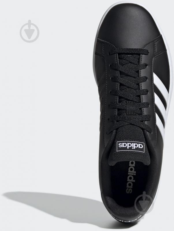 Кросівки чоловічі зимові Adidas GRAND COURT BASE EE7900 р.46 чорні - фото 2