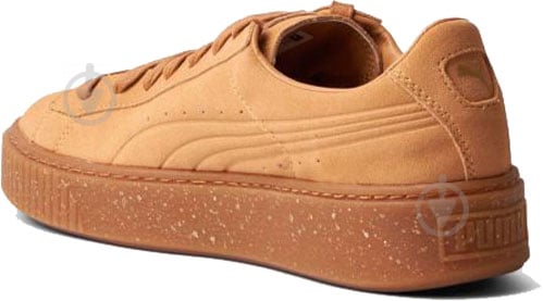 Кроссовки женские демисезонные Puma Suede Platform Speckled Wn s 36370701 р.36 бежевые - фото 3