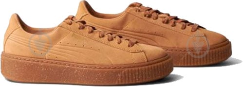 Кроссовки женские демисезонные Puma Suede Platform Speckled Wn s 36370701 р.36 бежевые - фото 2