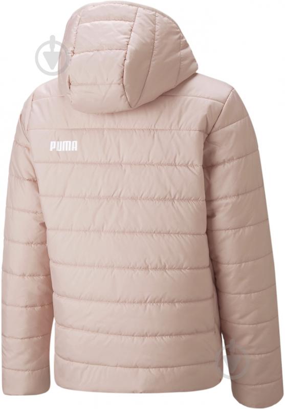 Куртка для дівчаток Puma ESS HOODED PADDED JACKET 67055947 пудрова - фото 2