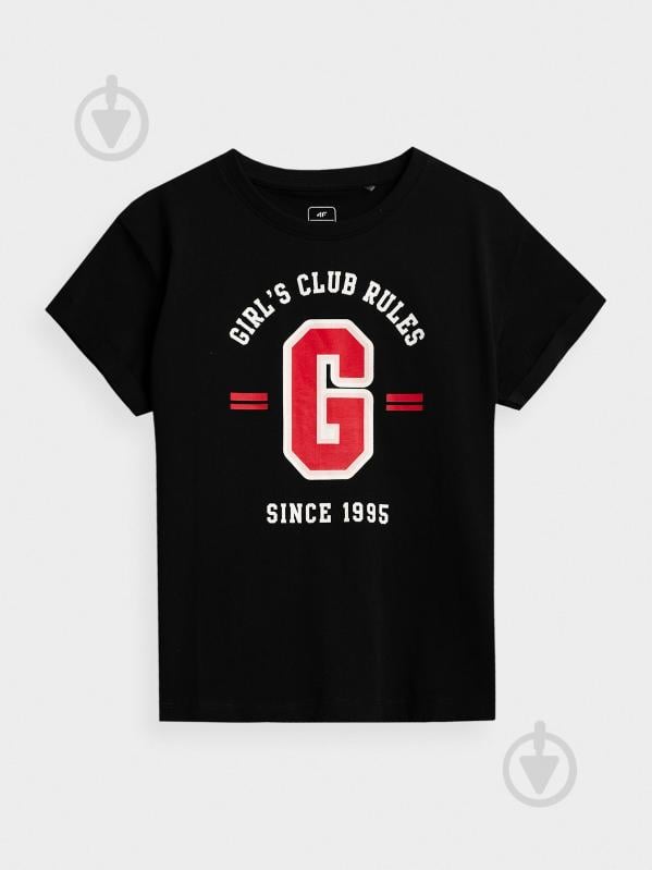 Футболка 4F J4Z21-JTSD210-20S черный - фото 3