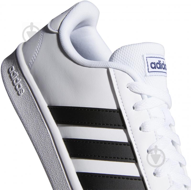 Кросівки чоловічі демісезонні Adidas GRAND COURT BASE EE7904 р.42 білі - фото 6