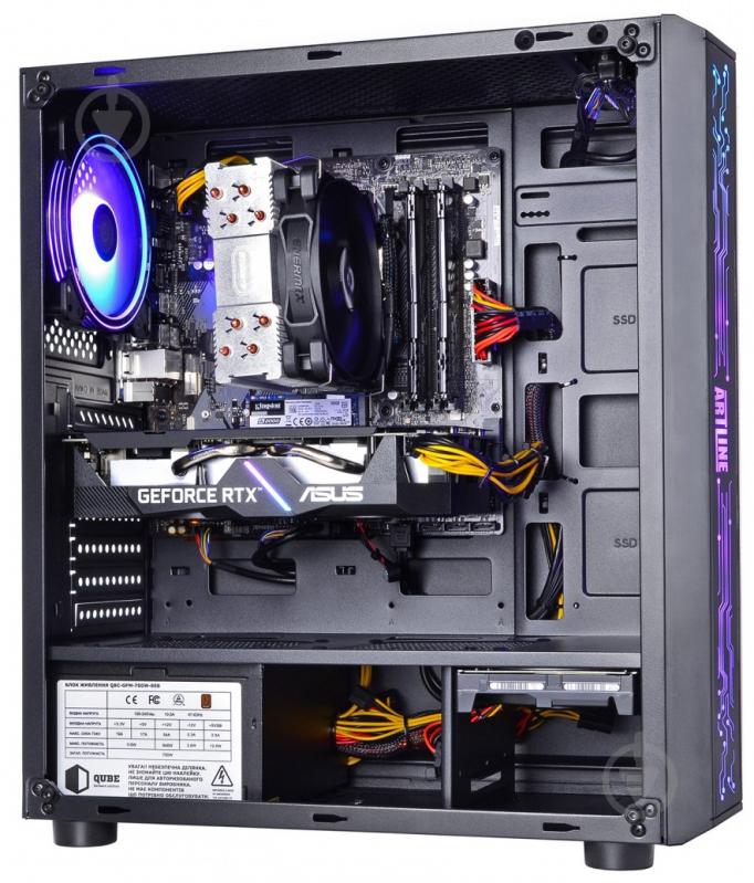 Комп'ютер Artline Gaming (X74v17) black - фото 5 Комп'ютер Artline Gaming (X74v17) black - фото 5