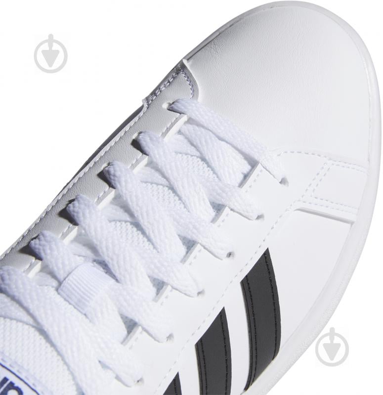 Кросівки чоловічі демісезонні Adidas GRAND COURT BASE EE7904 р.42 2/3 білі - фото 5