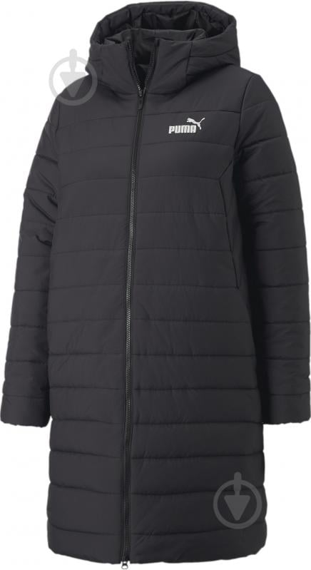 Куртка жіноча Puma ESS HOODED PADDED COAT 84894201 р.M чорна - фото 1 Куртка жіноча Puma ESS HOODED PADDED COAT 84894201 р.M чорна - фото 1
