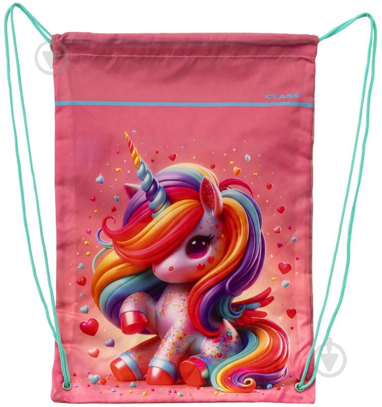 Сумка для взуття CLASS Cute Unicorn 46х33 см 2530C - фото 1