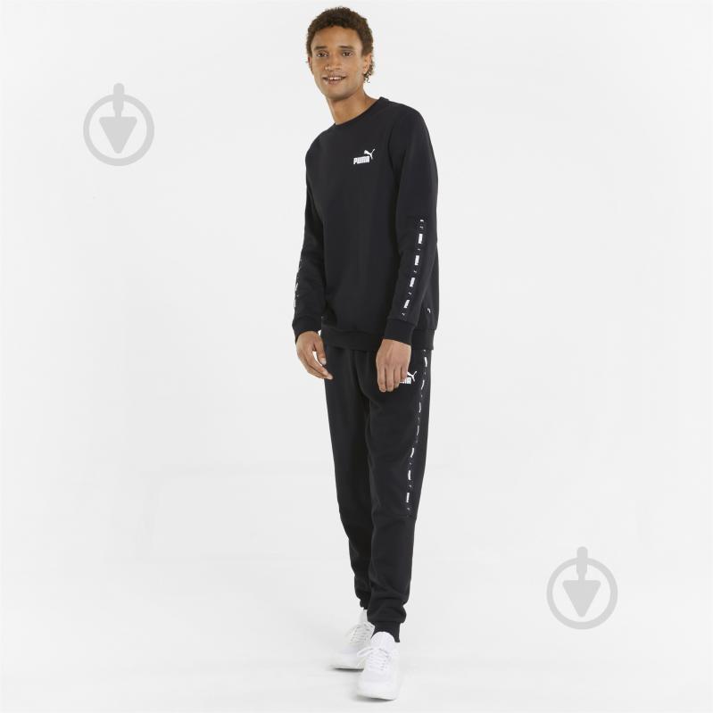 Штани Puma ESS+ TAPE SWEATPANTS FL CL 84904201 р. XL чорний - фото 5