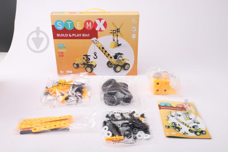 Конструктор Steam 8 в 1 на 100 деталей 6873945 - фото 3