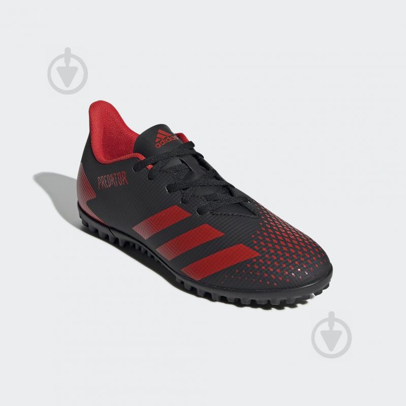 Сороконожки Adidas PREDATOR 20.4 TF EE9585 р.46 2/3 черный - фото 4