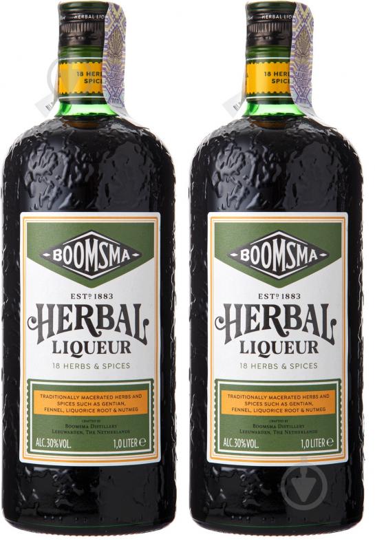 Лікер Boomsma 1+1 Herbal Liqueur 30% 1 л - фото 1