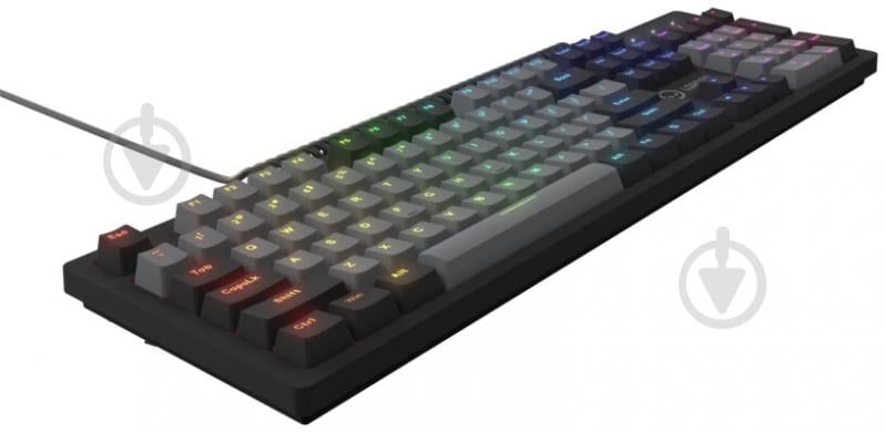 Клавиатура LORGAR Azar 514 RGB EN/UA Gaming Wired (LRG-GK514B-UA) black - фото 4