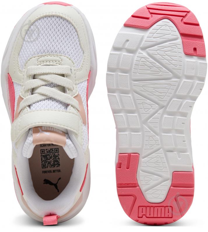 Кросівки для дівчаток Puma Trinity Lite AC+ PS 39148016 р.33 біло-рожеві - фото 6