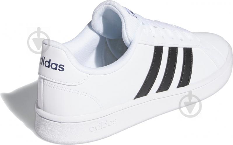 Кросівки чоловічі демісезонні Adidas GRAND COURT BASE EE7904 р.47 1/3 білі - фото 5