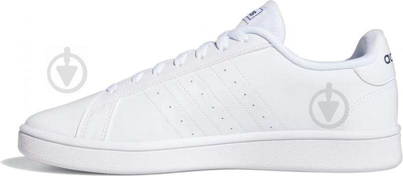 Кросівки чоловічі демісезонні Adidas GRAND COURT BASE EE7904 р.47 1/3 білі - фото 6