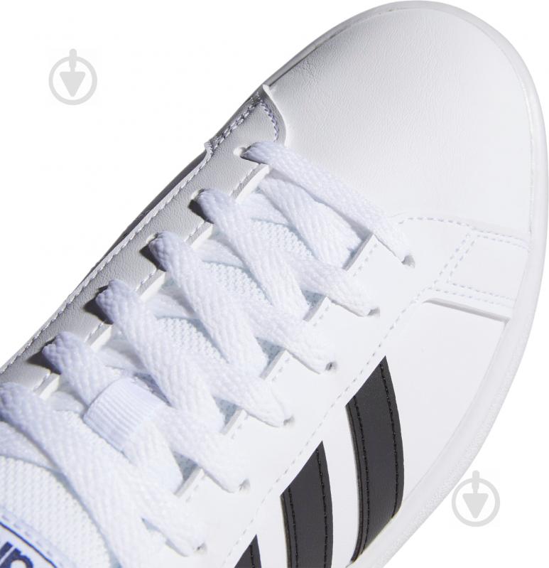 Кросівки чоловічі демісезонні Adidas GRAND COURT BASE EE7904 р.47 1/3 білі - фото 7