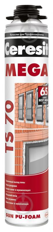 Піна монтажна Ceresit TS 70 PRO 870 мл - фото 1