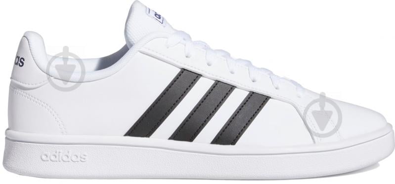 Кроссовки мужские Adidas GRAND COURT BASE EE7904 р.49 1/3 белые - фото 1