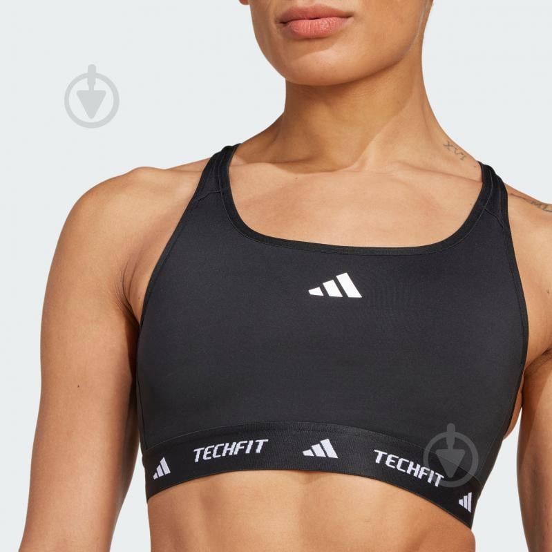 Бра Adidas TF MS BRA IT2400 р.S-C/D чорний - фото 3