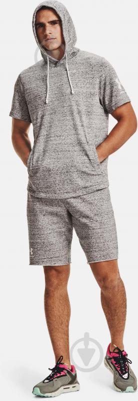 Шорты Under Armour RIVAL TERRY SHORT 1361631-112 р. XL бежевый - фото 3