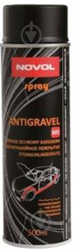 Покриття антигравійне SPRAY ANTIGRAVEL MS BLACK NOVOL 500 мл - фото 1