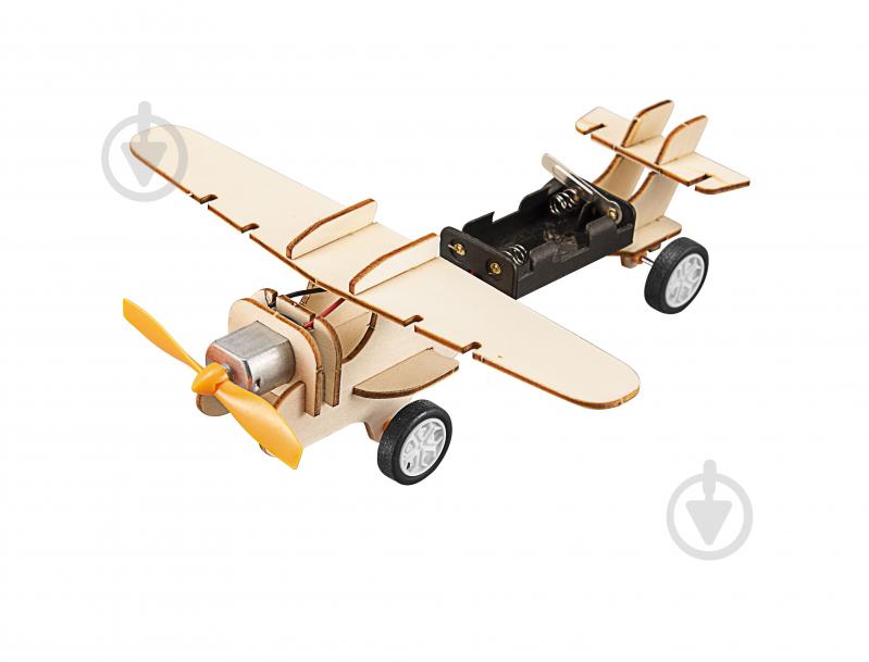 Конструктор деревянный Steam Самолет 7078449 - фото 4