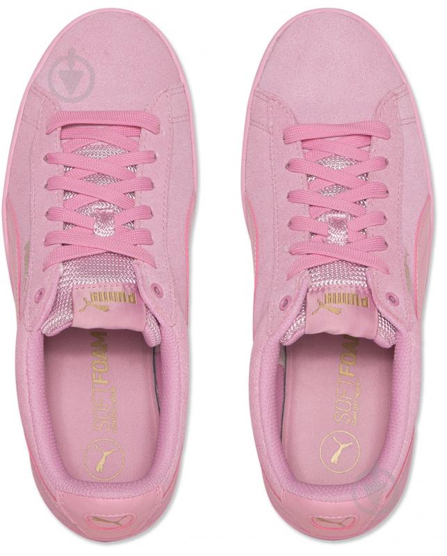 Кроссовки женские демисезонные Puma Vikky Platform MO 36729905 р.40 коралловые - фото 5 Кроссовки женские демисезонные Puma Vikky Platform MO 36729905 р.40 коралловые - фото 5