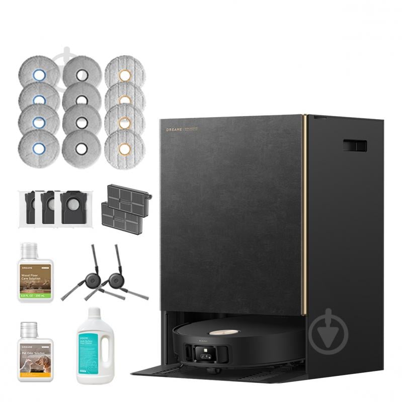 Робот-пилосос мийний DREAME Bot MatriX 10 Ultra (RLX95CE-bl) black - фото 1