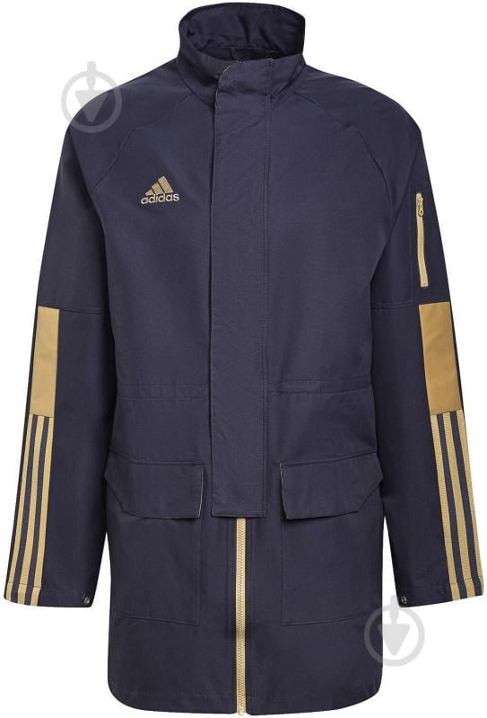 Джемпер Adidas Tiro Parka HF8392 р.L синий - фото 1