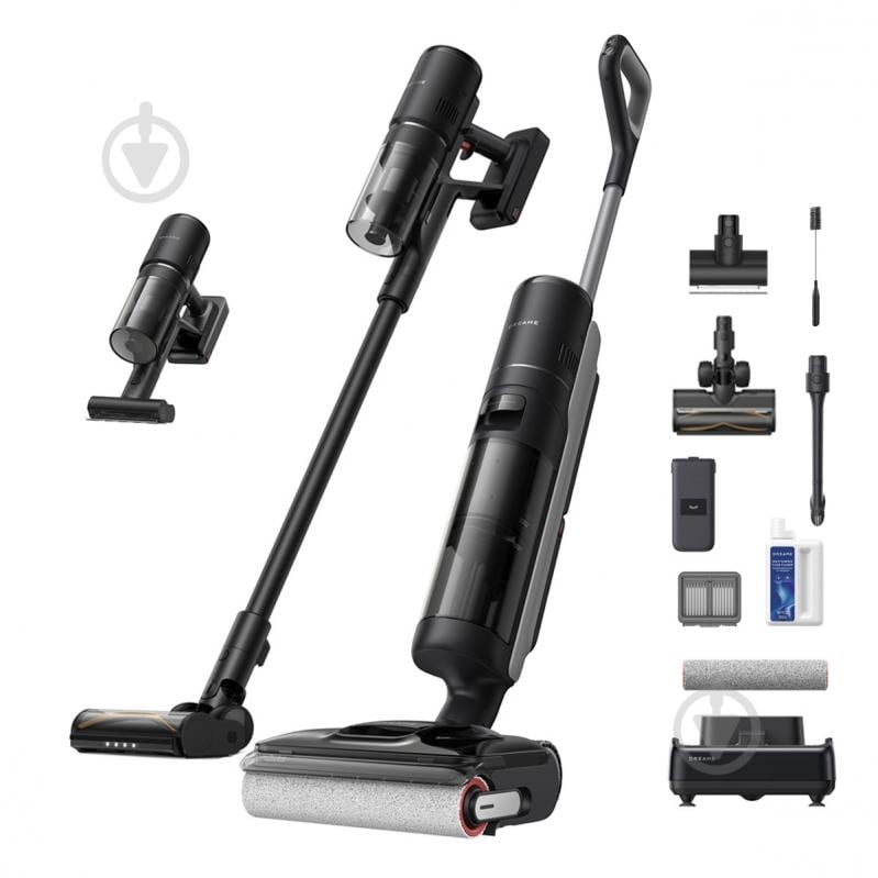 Пылесос моющий DREAME H12 DUAL FlexReach 4 в 1 black - фото 1