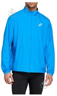 Ветровка мужская демисезонная Asics SILVER JACKET 2011A024-408 р.M голубая - фото 1