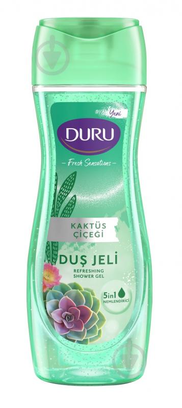Гель для душу Duru Fresh Sensations Квітка Кактуса 450 мл - фото 1