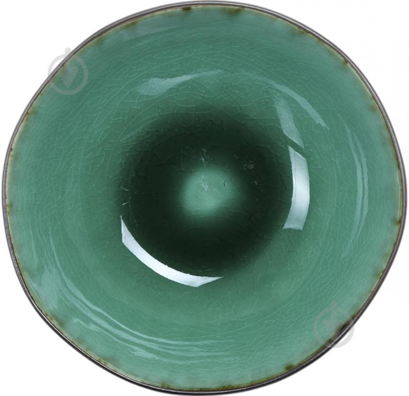 Салатник Fiora Glaze Green 17,5 см - фото 3