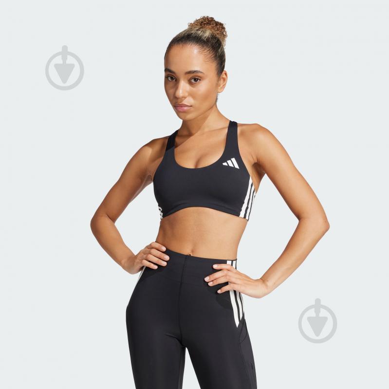 Бра Adidas PWRCT MS 3S BRA JH1420 р.XL-C/D чорний - фото 1 Бра Adidas PWRCT MS 3S BRA JH1420 р.XL-C/D чорний - фото 1