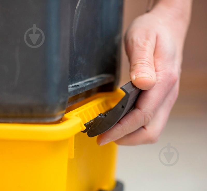 Ящик для инструментов Stanley Essential Rolling Workshop 3 в 1 STST1-80151 - фото 9