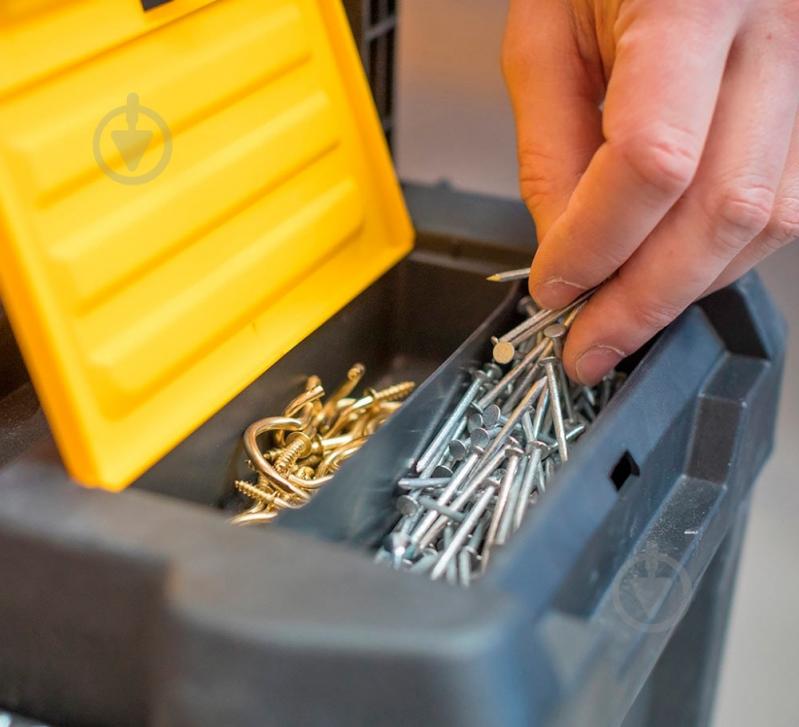 Ящик для инструментов Stanley Essential Rolling Workshop 3 в 1 STST1-80151 - фото 8