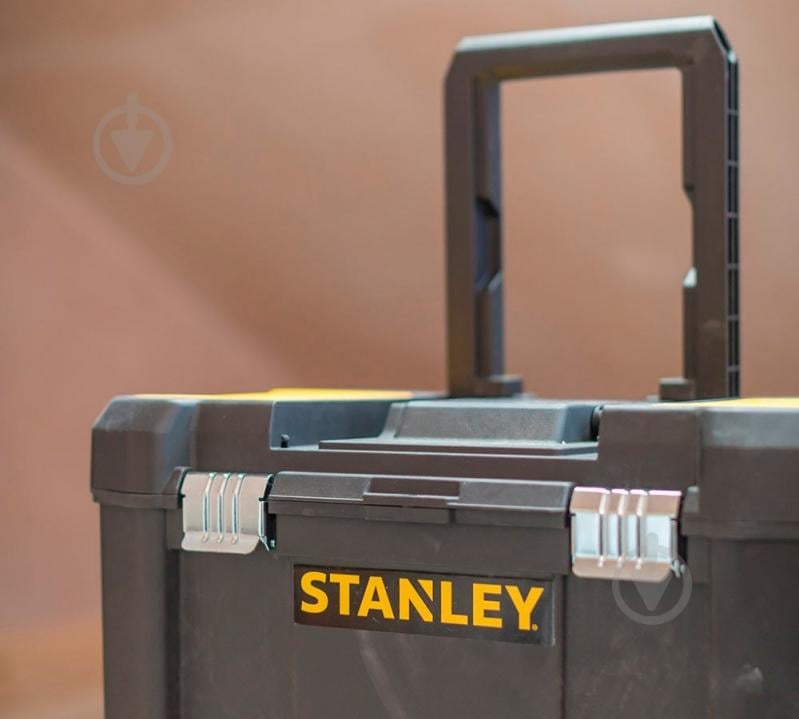 Ящик для инструментов Stanley Essential Rolling Workshop 3 в 1 STST1-80151 - фото 11