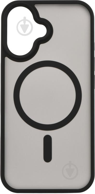 Чехол 2E Basic Soft Touch MagSafe Cover для Apple iPhone 16 black (2E-IPH-16-OCLS-BK) - фото 1