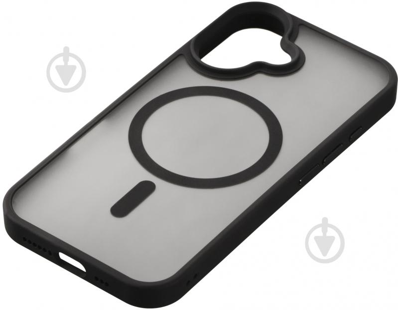 Чехол 2E Basic Soft Touch MagSafe Cover для Apple iPhone 16 black (2E-IPH-16-OCLS-BK) - фото 3
