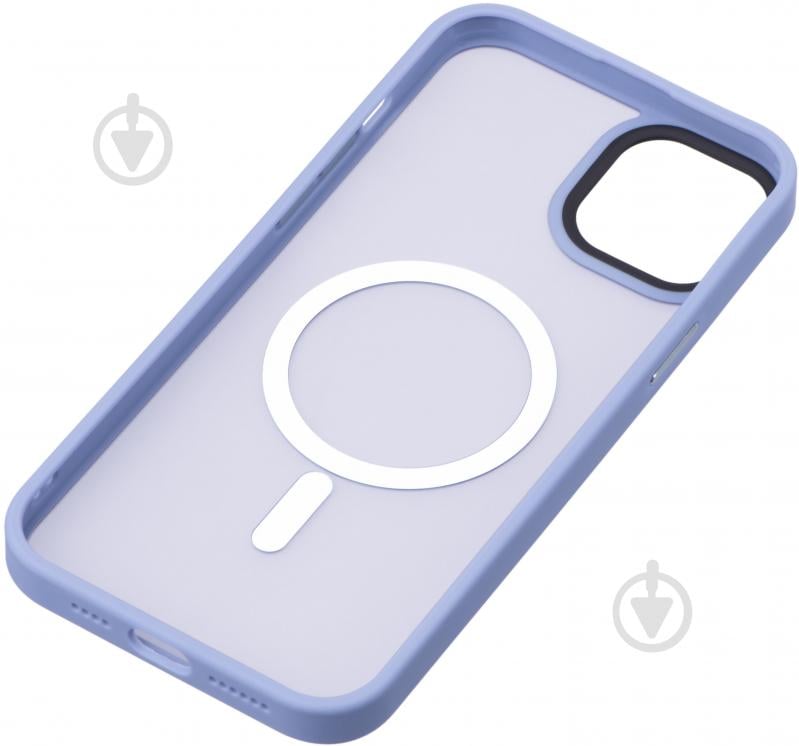 Чехол 2E Basic Soft Touch MagSafe Cover для Apple iPhone 15 Plus light blue (2E-IPH-15PRM-OCLS-BL) - фото 2