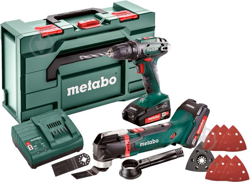 Набір акумуляторного інструменту Metabo COMBOSET 2.6.1 18 V 685081000 - фото 1