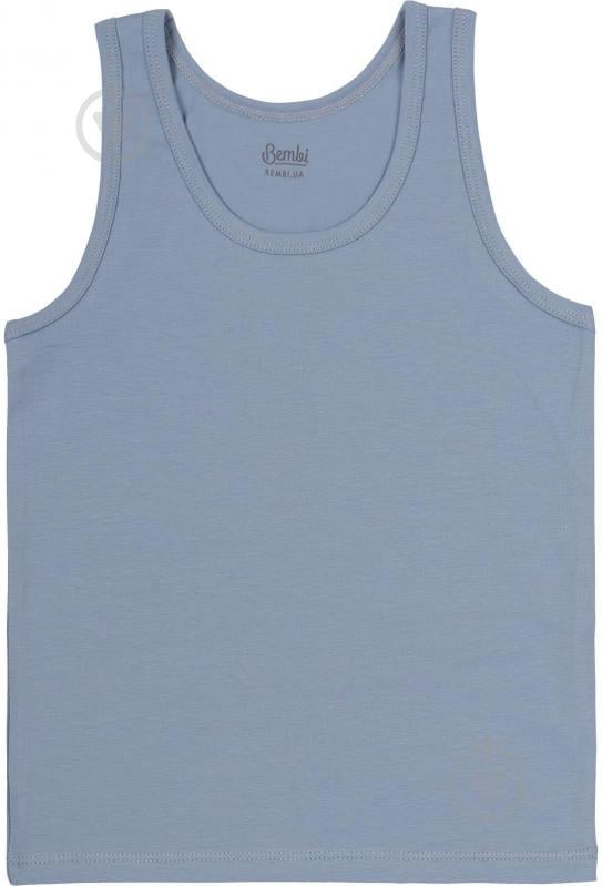 Майка для хлопчиків Bembi МК23 р.80 світло-сірий 10023011035.W00 - фото 1
