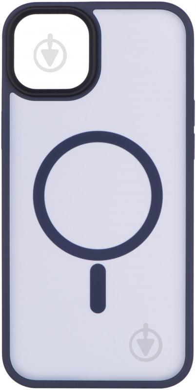 Чехол 2E Basic Soft Touch MagSafe Cover для Apple iPhone 15 Plus dark blue (2E-IPH-15PRM-OCLS-DL) - фото 1