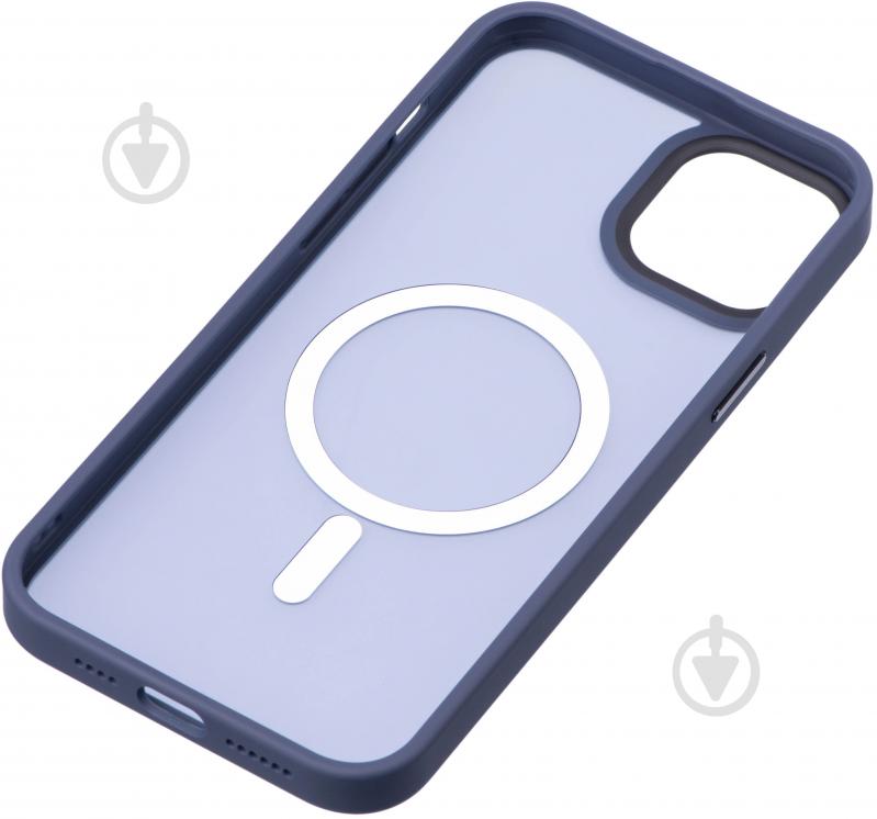 Чехол 2E Basic Soft Touch MagSafe Cover для Apple iPhone 15 Plus dark blue (2E-IPH-15PRM-OCLS-DL) - фото 3