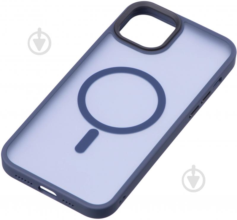 Чехол 2E Basic Soft Touch MagSafe Cover для Apple iPhone 15 Plus dark blue (2E-IPH-15PRM-OCLS-DL) - фото 2