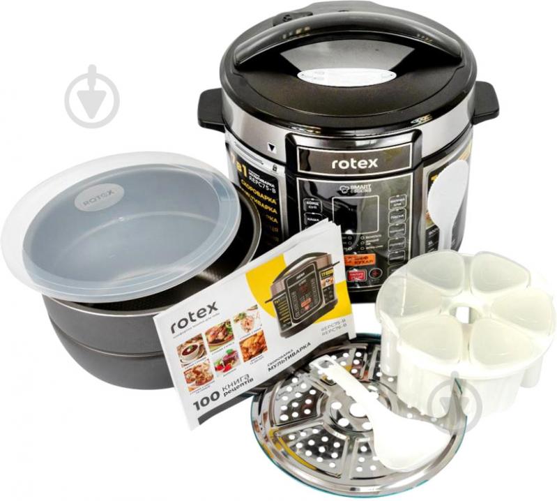 ВИТРИНА! Мультиварка-скороварка Rotex REPC75-B - фото 7