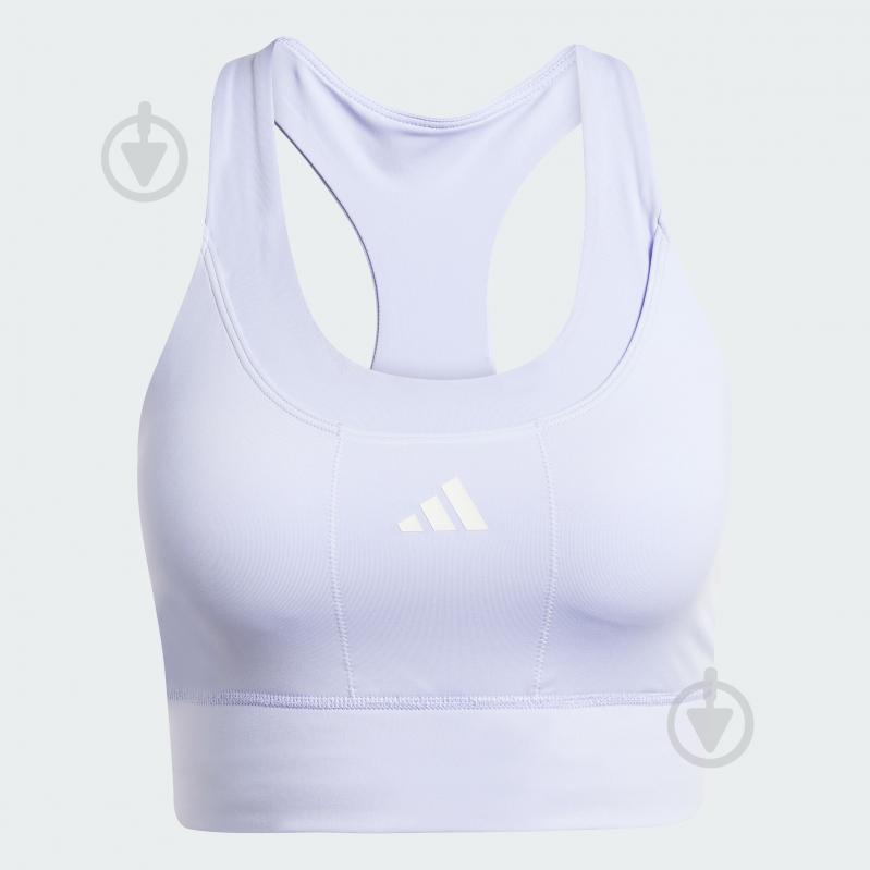 Бра Adidas RUN PKT MS BRA JI5991 р.XS-A/B фиолетовый - фото 7