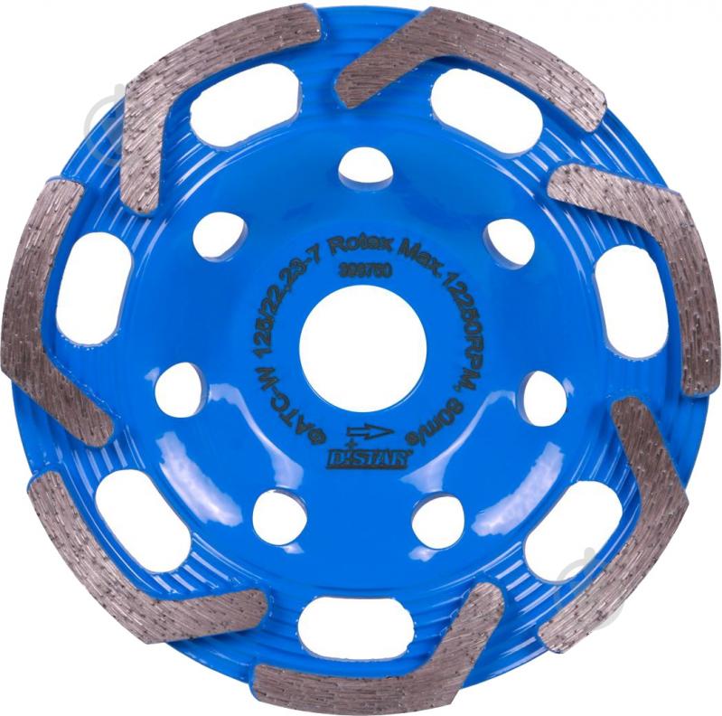 Фреза Distar алмазна DGS-W Rotex 125/22,23-7 16915067010 - фото 1