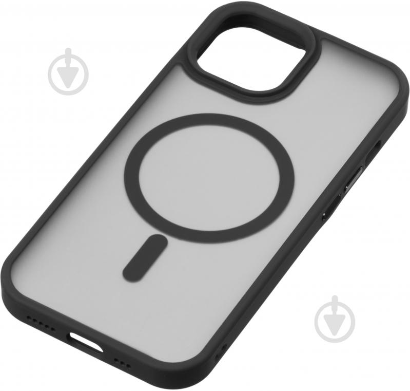 Чехол 2E Basic Soft Touch MagSafe Cover для Apple iPhone 15 black (2E-IPH-15-OCLS-BK) - фото 2