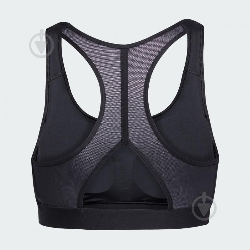 Бра Adidas PWRCT MS 3S BRA JH1420 р.XS-A/B чорний - фото 7 Бра Adidas PWRCT MS 3S BRA JH1420 р.XS-A/B чорний - фото 7