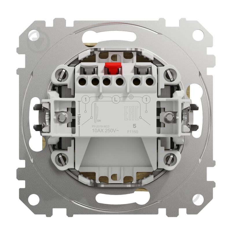 Вимикач двоклавішний Schneider Electric Sedna Elements без підсвітки дерево світле SDD180105 - фото 4